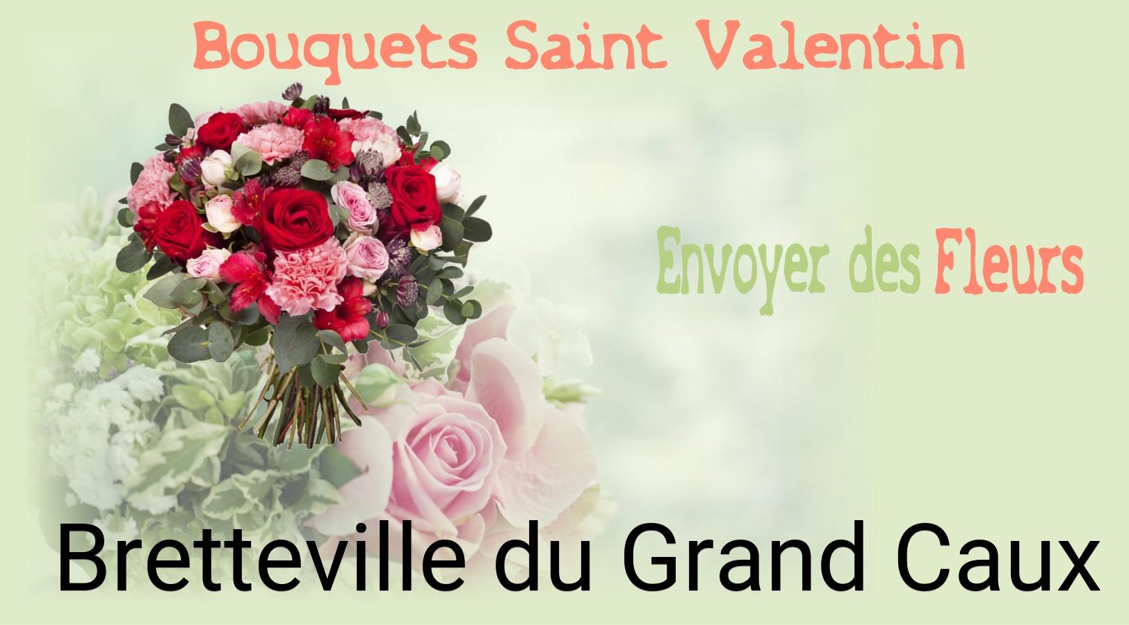 Roses de Saint-Valentin livrées à Bretteville-du-Grand-Caux